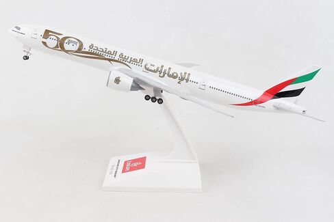Daron SkyMarks Emirates 777-300ER 1/200 w/Gear 50th Anniversary SKR1099 in Saudi Arabia