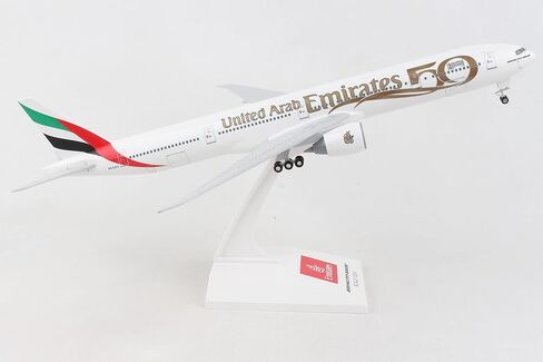 Daron SkyMarks Emirates 777-300ER 1/200 w/Gear 50th Anniversary SKR1099 in Saudi Arabia