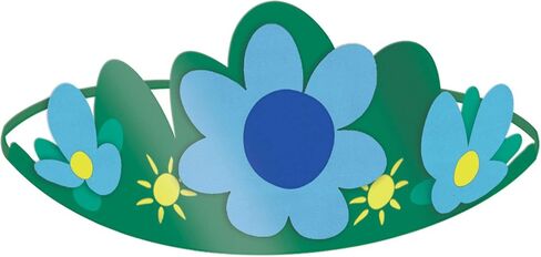 Trolls World Tour Poppy Tiaras | Paper | 8 Pcs in Saudi Arabia