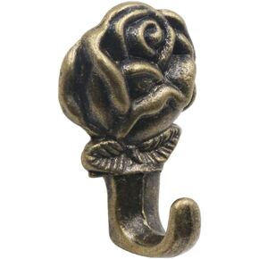 شماعات دبوس ضغط على شكل وردة 1.25 بوصة × 0.97 بوصة بني in Kuwait