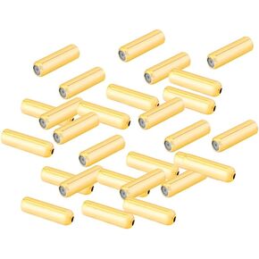 50 Pcs Metal Brooch Pin Stick Backings Safety Pin End Cap Lapel Pin Backs Brooch Pins Stopper Pin Keepers Locking Clasp for Jewelry DIY Accessories Gold
