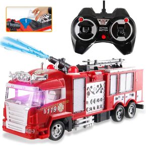 RC Rescue Remote Control Fire Engine Truck That Shoots Water in Kuwait