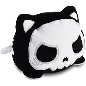 TeeTurtle - The Original Reversible Cat Plushie - Blue Kittencorn - Cute Sensory Fidget Stuffed Animals That Show Your Mood