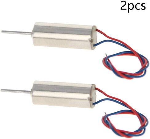 Fielect 2Pcs DC 3V Coreless Micro Motor 615 6x15mm for Airplane Model RC Toys in Saudi Arabia