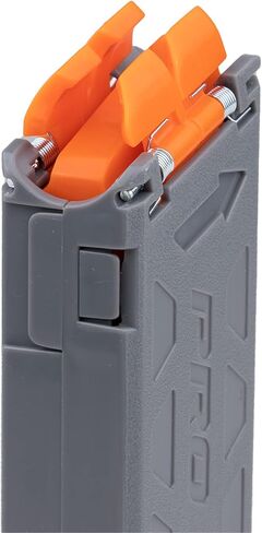 خرطوشة دارت زون برو-سيريز MK-2.1 نصف طول خرطوشة رمي السهام 4 عبوات لآلات الفوم اللعب، مشابك سريعة التحميل لسهام الخرطوشة نصف الطول in Kuwait