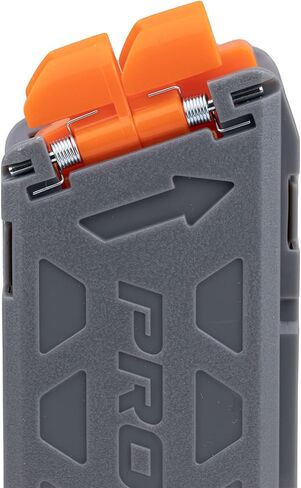 خرطوشة دارت زون برو-سيريز MK-2.1 نصف طول خرطوشة رمي السهام 4 عبوات لآلات الفوم اللعب، مشابك سريعة التحميل لسهام الخرطوشة نصف الطول in Kuwait