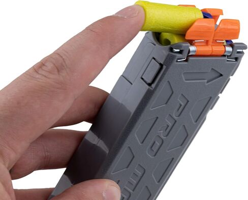 خرطوشة دارت زون برو-سيريز MK-2.1 نصف طول خرطوشة رمي السهام 4 عبوات لآلات الفوم اللعب، مشابك سريعة التحميل لسهام الخرطوشة نصف الطول in Kuwait