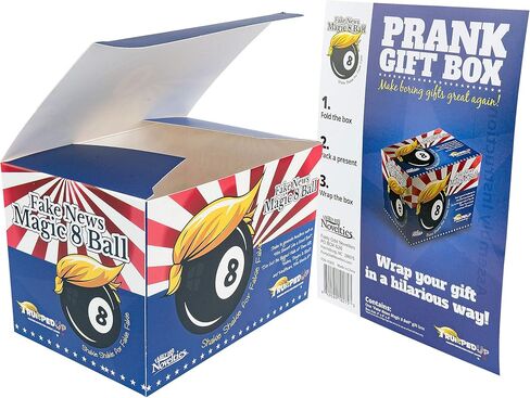 Fairly Odd Novelties TrumpedUp Build Your Own Border Wall Kit-Novelty Gag Box, Trump Joke Dad White Elephant Gift in Kuwait