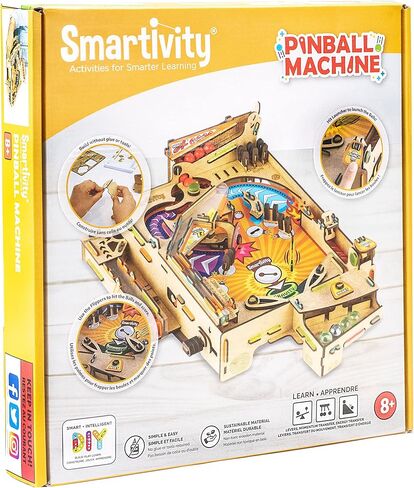 لعبة تعليمية على شكل كرة ذات طراز خشبي من أجل علم العلوم والتقنية والهندسة والهندسة والهندسة والرياضيات للأطفال من سن 8 سنوات فما فوق in Kuwait