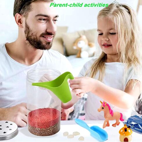 مجموعة EXBEPE Unicorn Terrarium للأطفال مجموعة العلوم الجذعية لنمو النباتات الفلورسنت لعبة اكتشاف البستنة التعليمية للأعمار من 4 5 6 7 8-12 هدايا عيد ميلاد للأولاد والبنات للأطفال... in Kuwait