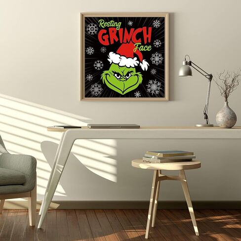 مجموعات الرسم الماسي لعيد الميلاد من SOTYIOO للبالغين. Gnomes Diamond Art الحفر الكامل جوهرة مستديرة الفن 5D الماس النقاط مناسبة ديكور جدران المنزل 12x16 بوصة in Kuwait