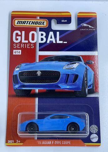 ماتش بوكس - جلوبال - 15 جاكوار F-Type كوبيه - 4/14 - ازرق in Saudi Arabia