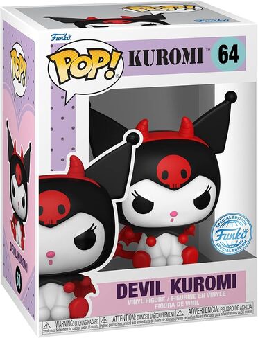 Funko POP! Animation: Sanrio - Devil Kuromi Hot Topic Expo 2022 Exclusive, Red in Saudi Arabia