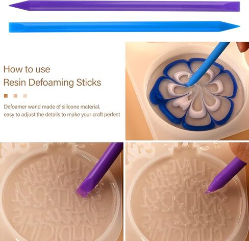 مجموعة اكواب قياس سيليكون وعصا تحريك من السيليكون، اكواب خلط سيليكون 250 مل و100 مل، عصي ازالة الرغوة قابلة لاعادة الاستخدام، مجموعة ادوات خلط الراتنج لصب راتنج الايبوكسي وصب الطلاء والشمع in Kuwait