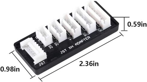 ACEIRMC RC Product JST-XH-2-6S Lipo Battery Charge Balance Board, JST XH Board Balance Expansion Charger Adapter gor RC 6S LiPo Battery Charge (2pcs) in Saudi Arabia
