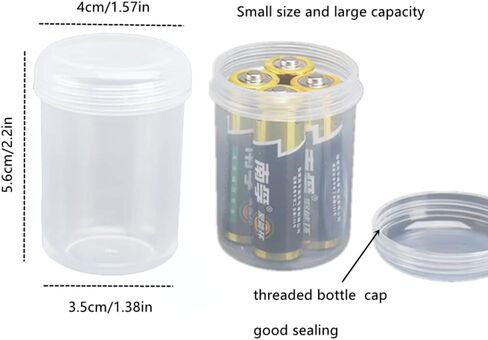 QIANBEIY 12 Grids Plastic Diamond Painting Storage Containers Transparent Bead Organizers and Storage Craft Jewelry Sewing Pills Small Items Seed with Screw Lid Storage Bottles in Saudi Arabia