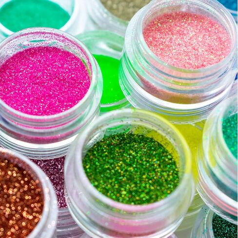 4 عبوات من منظمات الخرز الشفاف وحاويات التخزين مع أغطية وحاويات خرز طلاء ماسي من أجل الحرف الفنية والمجوهرات وأقراط الخياطة وحبوب الأظافر والأشياء الصغيرة (24 شبكة) in Kuwait