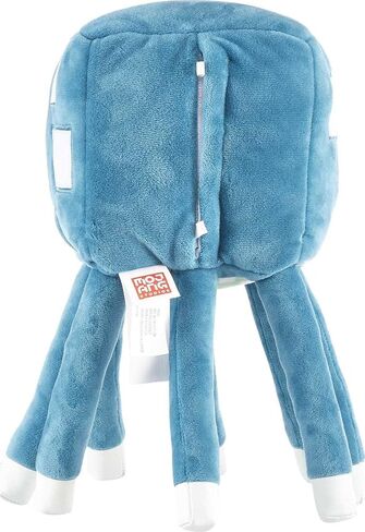 Mattel Minecraft Glow Squid Plush Figure with Lights & Sounds, Glow-in-The-Dark Soft Toy Based on Video Game, Collectible Gift for Fans Age 3 Years & Older in Saudi Arabia
