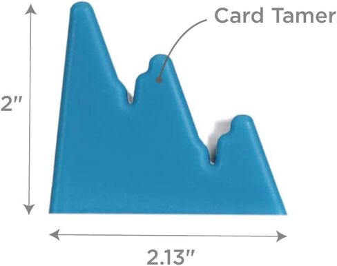 GameTamer Playing Card Holder and Domino Rack for Hands Free Game Play and Board Game Organization (Card Tamers - Set of 2, Graphite) in Saudi Arabia