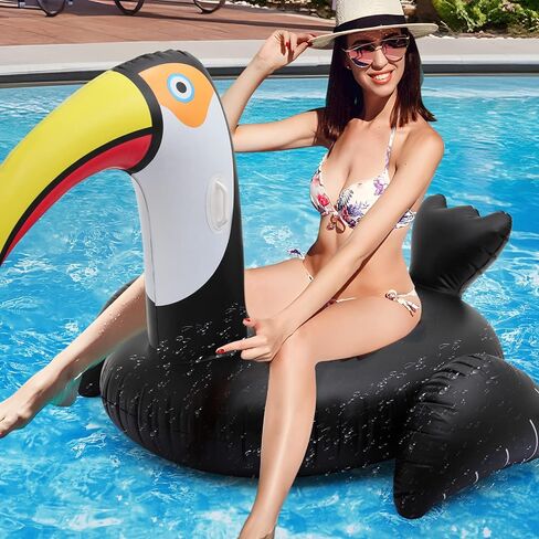 ماجشيون عوامة سباحة قابلة للنفخ من بيلد بيرد مع مقابض متينة واجنحة ثابتة لعوامات الشاطئ وحفلات حمام السباحة ورحلات الشاطئ in Kuwait