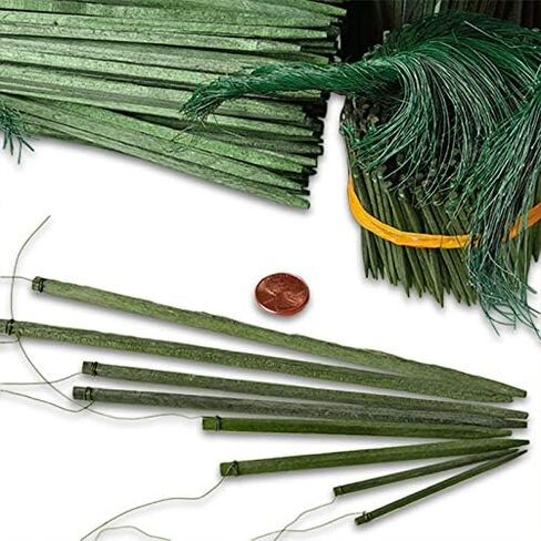 500ea - 2 1/2" Green Wired Floral Picks in Saudi Arabia