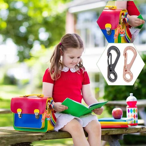 ZGQHZR 30 قطعة من خطافات الربيع المفاجئة لسلسلة مفاتيح صغيرة زنبركية معلقة بإبزيم صغير لسلسلة المفاتيح Paracord Keychian مشبك المشابك لسلسلة المفاتيح، حقيبة الظهر، تعليق الديكور، التخييم، سلاسل الكلاب in Kuwait