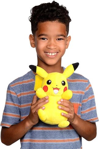Pokémon Pikachu & Bulbasaur Plush Stuffed Animal Toys, 2-Pack - 8" - Officially Licensed in Saudi Arabia