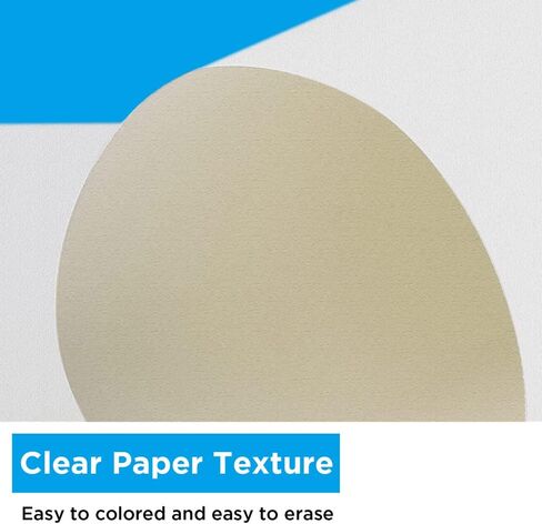 لوحة رسم ذات غلاف صلب مقاس A4 مقاس 8.5 بوصة × 11.7 بوصة (98 رطل/160 جرامًا للمتر المربع)، 60 ورقة (120 صفحة) من كتاب رسم حلزوني للفنانين المحترفين والهواة | للوسائط الرطبة والجافة، والرسم، والرسم in Kuwait