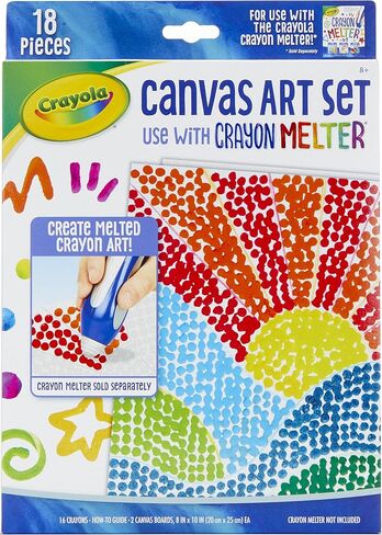 Crayola Pixel Art, Crayon Melter Expansion, Gift for Kids, 8, 9, 10, 11, Multicolor, 04-0387 in Saudi Arabia