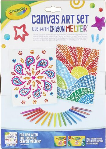 Crayola Pixel Art, Crayon Melter Expansion, Gift for Kids, 8, 9, 10, 11, Multicolor, 04-0387 in Saudi Arabia