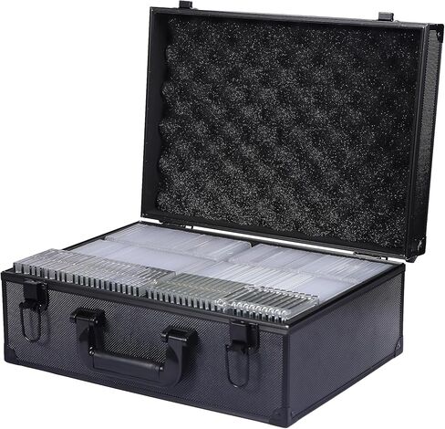 حقيبة تخزين Venssu Top Loader، حامل بطاقات مغناطيسية، يناسب 360 3 × 4 بوصات أو 88 حامل بطاقات تجارية مغناطيسية 35PT بلمسة واحدة in Kuwait