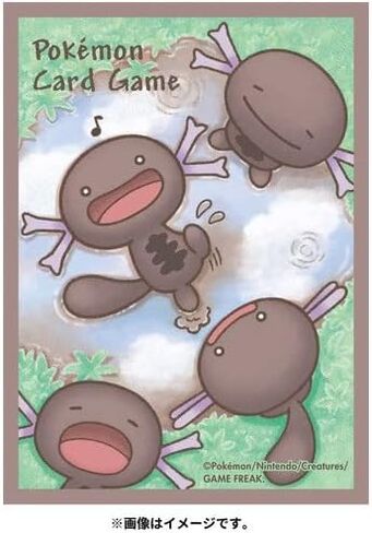Pokemon TCG 64ct Card Sleeves Wooper Paldean Form in Saudi Arabia