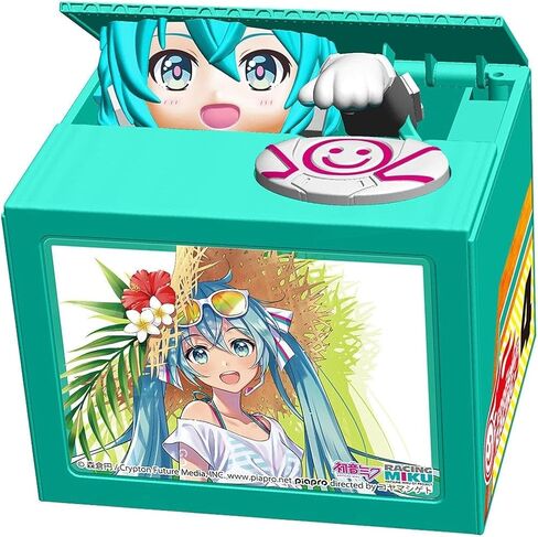 SHINE Hatsune Miku GT Project: Racing Miku 2021 Chatting Bank (Version 9), Multicolor, (SH37839) in Kuwait