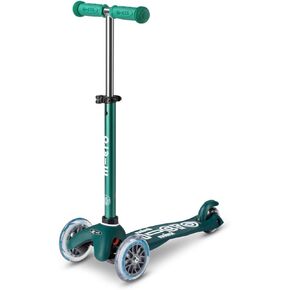 Micro Kickboard - Mini Deluxe Eco, 3-Wheeled, Lean-to-Steer, Swiss-Designed Micro Scooter Made with Recycled and Sustainable Materials, for Preschool Kids, Ages 2-5