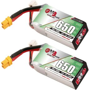 GAONENG 2 قطعة GNB 2S 650mAh 7.4V 80C 2S LiPo XT30 موصل FPV بطاريات ليبو لفرش 90 مللي متر إلى 130 مللي متر FPV سباق الطائرة بدون طيار سيل 110 Q