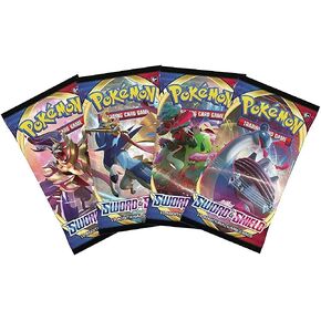 Pokemon Sword and Shield - Booster Pack Lot - 4 Sealed Packs in Saudi Arabia