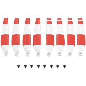 8pcs Propellers for DJI Mini 3 Pro Drone 6030F Prop Accessories Less Lower Noise Reduction Quick Release Propeller (Blue and White 8)