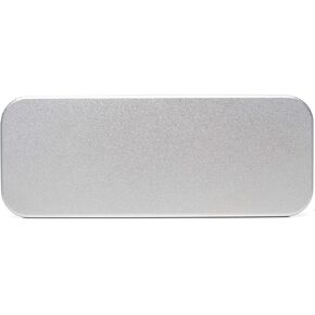 صندوق أقلام رصاص صغير من StuffIncase، بلاتيني. يُستخدم كقلم رصاص، أو مكياج، أو مجوهرات، أو هدية، أو حلوى، أو هدية عيد ميلاد in Kuwait