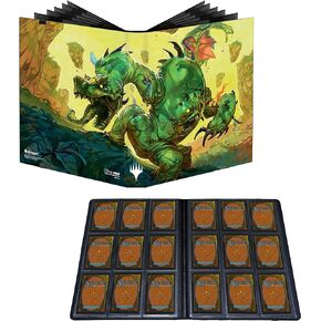 Ultra PRO - Magic: The Gathering Double Masters Liliana & Aminatou 12-Pocket PRO-Binder - Protect Collectible Trading Cards, Side Loading Pockets, Protects and Stores up to 480 Standard Size Cards