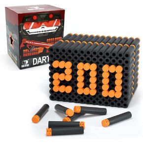 EKIND 200 قطعة من سهام الوافل عبوة من الفوم متوافقة مع مسدس سلسلة NERF N-Strike