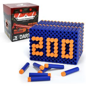 EKIND 200 قطعة من سهام الوافل عبوة من الفوم متوافقة مع مسدس سلسلة NERF N-Strike