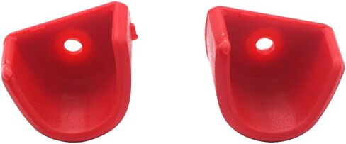 4 عبوات من غطاء ShareGoo RC لامتصاص الصدمات، غطاء حماية مضاد للتصادمات متوافق مع 1/8 RC Car HSP HPI Axial Traxxas Redcat Racing Monster Truck Buggy (أحمر) in Kuwait