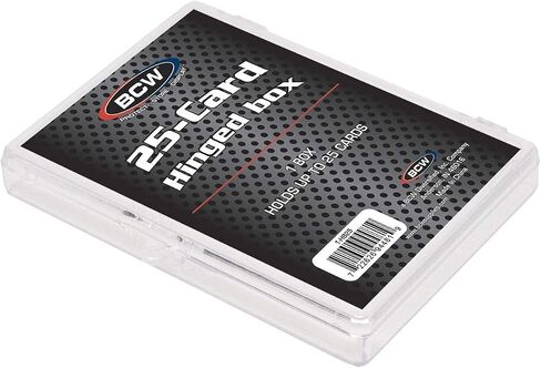 BCW Hinged 25 ct Card Box in Saudi Arabia