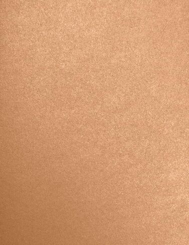LUXPaper 8.5" x 11" Cardstock | Letter Size | Copper Metallic | 105lb. Cover (192lb. Text) | 50 Qty in Saudi Arabia