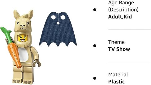 LEGO Minifigures Series 20 - Llama Costume Girl with Bonus Blue Cape - 71027 in Saudi Arabia