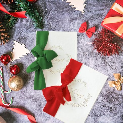 4 لفات مصنوعة يدويًا من شريط الحرير الشيفون، شريط شيفون مقاس 1.5 بوصة × 7 ياردات، أشرطة وردية وكريمية لتغليف هدايا عيد الحب، دعوات الزفاف، باقة الزفاف، مشغولات يدوية يدوية، شريط ديكور لحفلات استقبال المولود الجديد in Kuwait