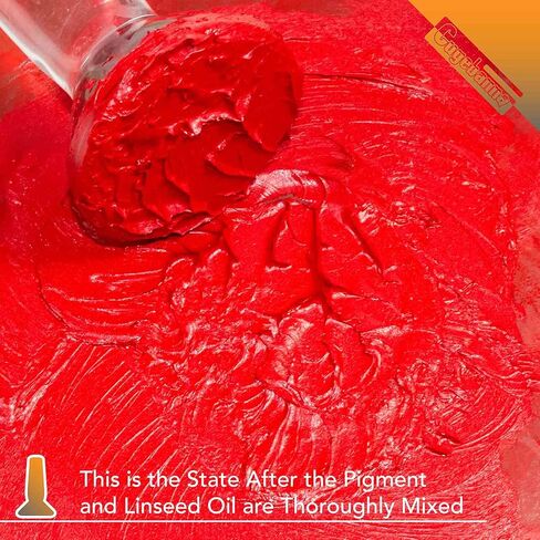 مدقة زجاجية لصنع الطلاء (1.9 انش)، مدقة طحن الصبغات المعدنية، مناسبة للرسم الزيتي والالوان المائية وتيمبيرا وثانجكا in Kuwait