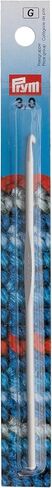 Prym 6", 2mm Aluminum Crochet Hook, Ø 2 mm, 14 cm, perlgrau, 1 Stück, Silver in Saudi Arabia