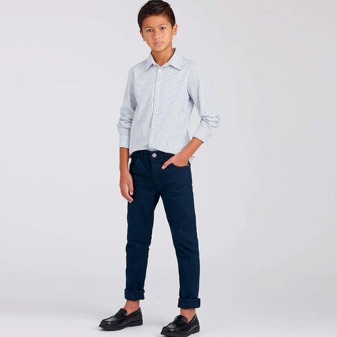 Simplicity Sewing Pattern S9056 - Children's & Teen Boys' Shirts, Size: K5 (8-10-12-14-16) in Saudi Arabia