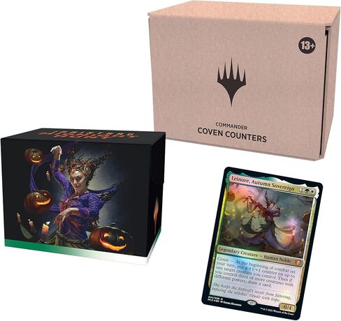 ماجيك: The Gathering Innistrad: Midnight Hunt Commander Deck – Coven Counters (أزرق-أسود)، نسخة تغليف بسيطة in Saudi Arabia